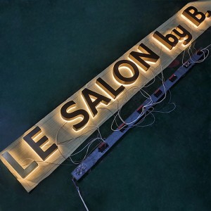 Stainless Steel  Led Backlit Channel Letter Sign