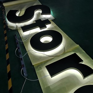 Custom Laser Cutting Stainless Steel Letter sign