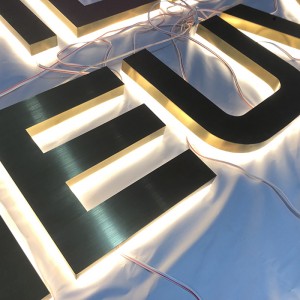 Outdoor Led Advertising Lighted Letter Sign