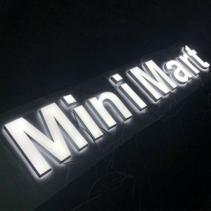 Led Illuminated Acrylic Letter Signs