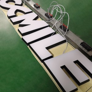 3D Acrylic Led Logo Letter Sign