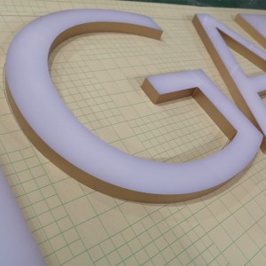 Custom 3D Plastic Sign