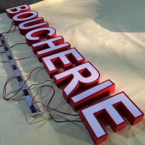 Outdoor Advertising Led Channel Letters Sign