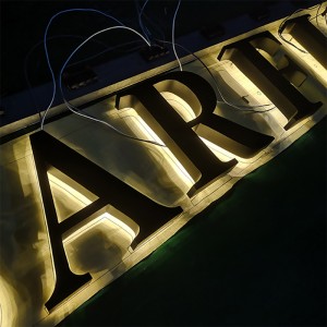 Outdoor Diy 3D Led Backlit Channel Letter Sign