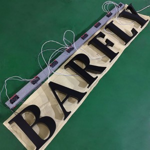 Outdoor Diy 3D Led Backlit Channel Letter Sign