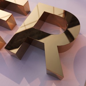 Custom 3D Metal Letter Sign