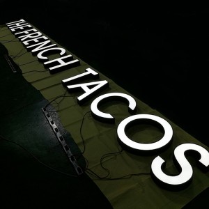 Custom 3D Frontlit Led Channel Letter