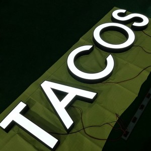 Custom 3D Frontlit Led Channel Letter