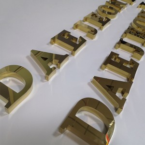 Outdoor Stainless Steel Letters Sign