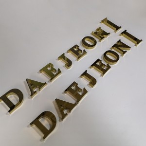 Outdoor Stainless Steel Letters Sign