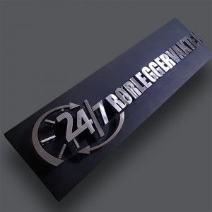 Custom Outdoor Back Lit Led Channel Sign