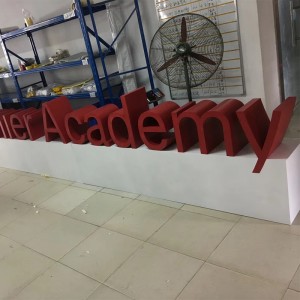 Custom 3D Free Standing Sign