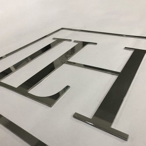 Laser Cutting 3D Arabic Letters