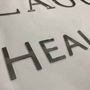 Laser Cutting 3D Arabic Letters