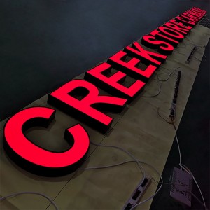 3D Shop Front  Led Channel Letter Sign