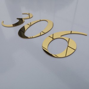 Custom Polished 3D Letters Sign