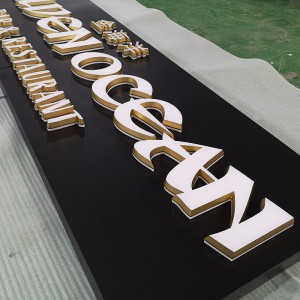Custom 3D Acrylic  Led Illuminated Letter Sign