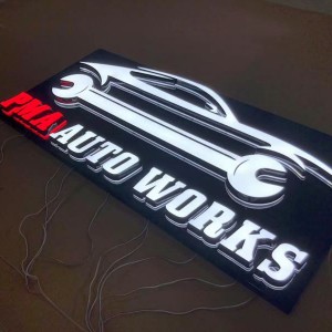 Custom Made Acrylic Led Light Alphabet Sign