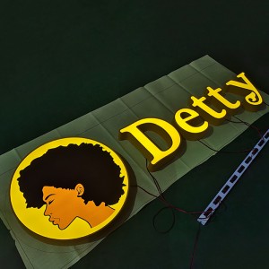 Low Price 3D Illuminated Sign