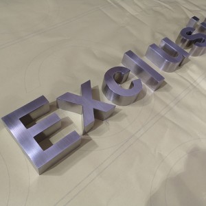 Customized 3D Indoor Signage