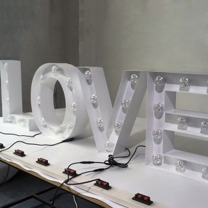 Large Wedding Marquee Letter