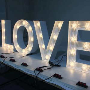 Large Wedding Marquee Letter