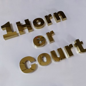 Custom 3D Letter Signage