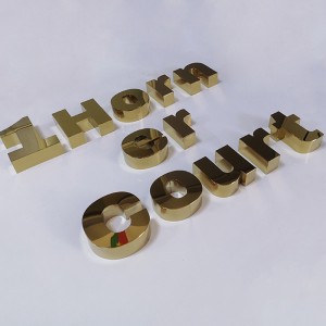 Custom 3D Letter Signage