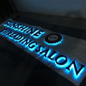 Led Backlit RGB Outdoor Advertising Sign