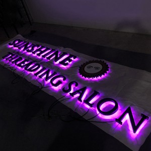 Led Backlit RGB Outdoor Advertising Sign