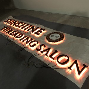 Led Backlit RGB Outdoor Advertising Sign