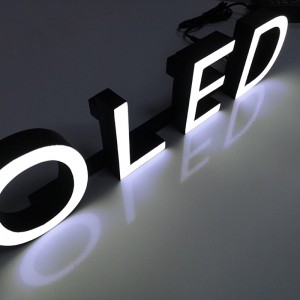 High Bright Epoxy Resin Channel Letter Sign