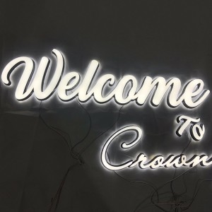 Led Laser Cutting led Acrylic Mini Signage