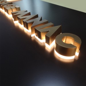 Manufacturer Sell Led Letter Shop  Signs