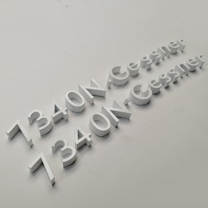 Custom 3D Stainless Steel Letter Sign