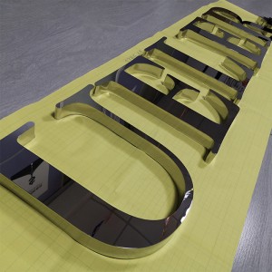 Custom 3D Welding Stainless Steel Letter