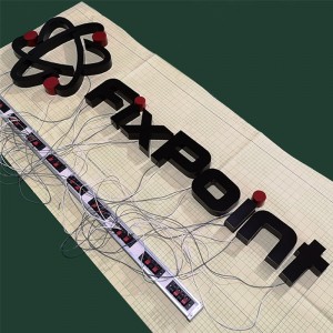 3D Electric Letter Sign