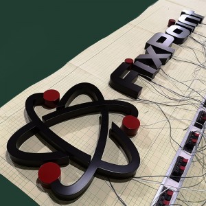 3D Electric Letter Sign
