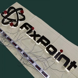 3D Electric Letter Sign