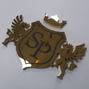 Factory Supply 3D Stainless Steel Logo