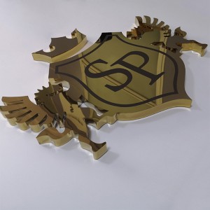 Factory Supply 3D Stainless Steel Logo